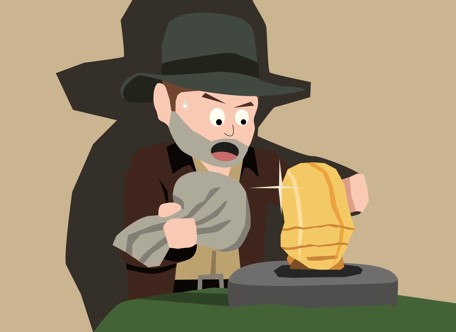 Illustration Indiana Jones